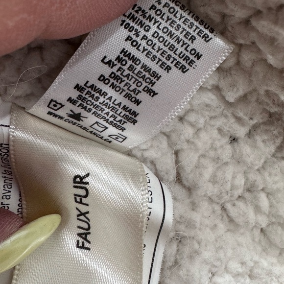 Costa Blanca Brown Utility Jacket with Faux Fur Hood - Picture 7 of 10